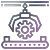 heavy industry and machinery icon