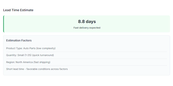 The image shows a results screen from the 